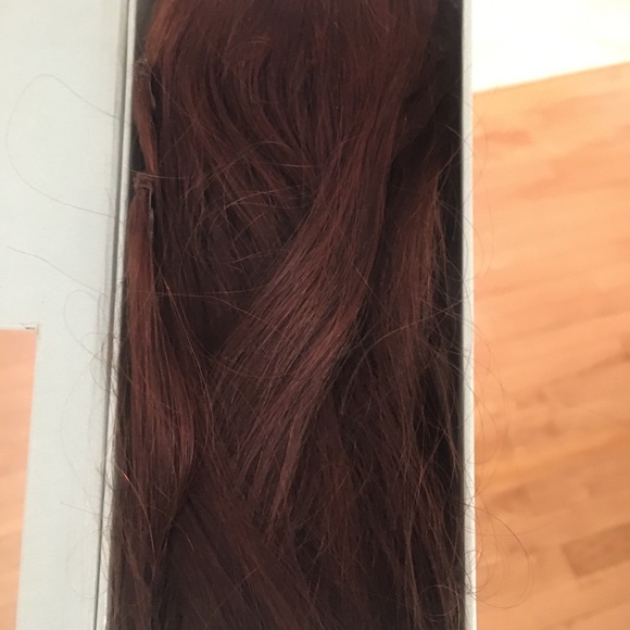 Hair Extensions in Reddish Brown